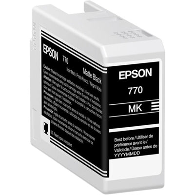 Epson UltraChrome PRO 770 Original Inkjet Ink Cartridge - Matte Black Pack
