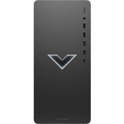 HP Victus TG02-0000a TG02-1020h Gaming Desktop Computer - Intel Core i5 13th Gen i5-13400F - 8 GB - 512 GB SSD - Tower - Mica Silver Metal