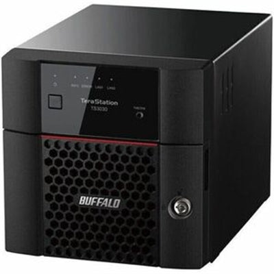BUFFALO TeraStation 3230DN 2-Bay Secure SMB Desktop NAS 8TB (2x4TB) with Hard Drives Included