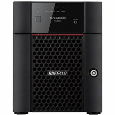 BUFFALO TeraStation 3430DN 4-Bay Secure SMB Desktop NAS 8TB (4x2TB) with Hard Drives Included