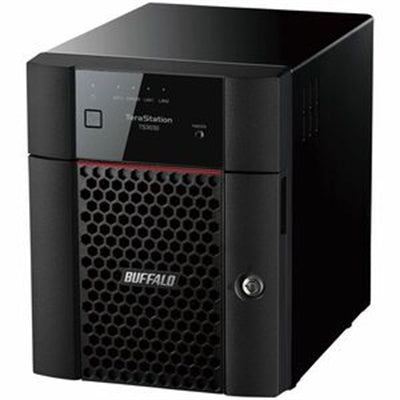 BUFFALO TeraStation 3430DN 4-Bay Secure SMB Desktop NAS 16TB (4x4TB) with Hard Drives Included