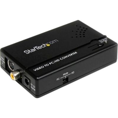StarTech.com Composite and S-Video to VGA Video Scan Converter