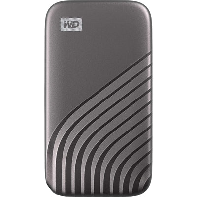 WD My Passport WDBAGF0020BGY-WESN 2 TB Portable Solid State Drive - External - Space Gray