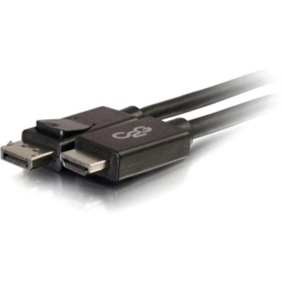Cable DP M a HDMI M de 10 pies, negro