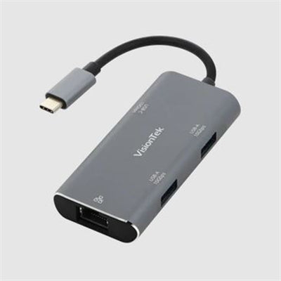 USB C a 2x USB A USB C RJ45