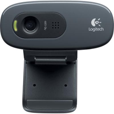 Logitech C270 Webcam - 30 fps - Black - USB 2.0 - 1 Each