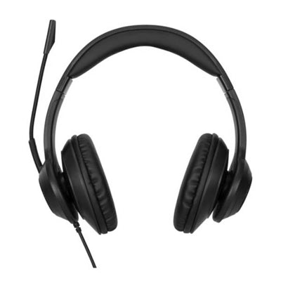 Auriculares estéreo con cable negros