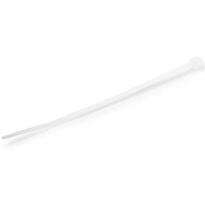 Paquete de 1000 bridas para cable blancas de 4" (taa)
