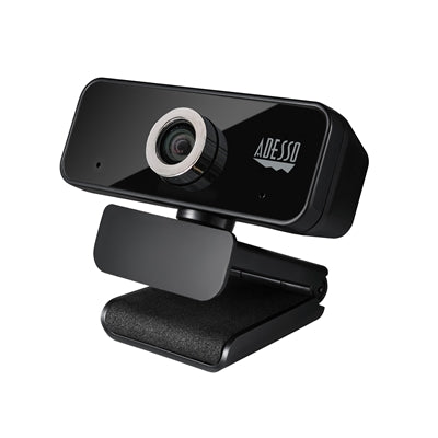 Adesso 1080P HD USB Webcam with Built-in Microphone TAA Compliant