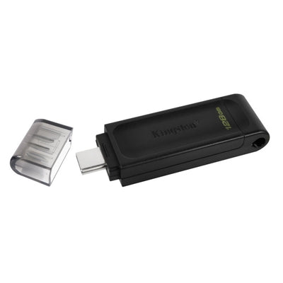 Transmisión de datos USB-C 3.2 G1 de 128 GB y 70 GB