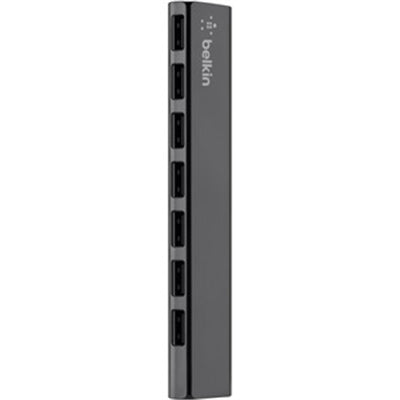 Concentrador USB 2.0 de 7 puertos ultradelgado