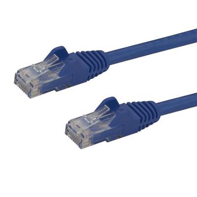 Cable de conexión UTP Cat6 azul de 25 pies