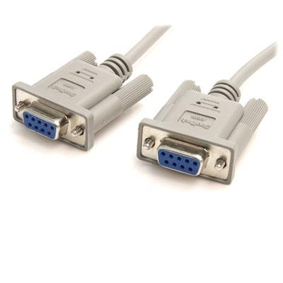Cable de módem nulo RS232 de 10 pies: transfiere archivos a través de una conexión en serie.